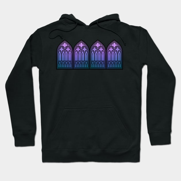 Cathedral Window Hoodie by RavenWake